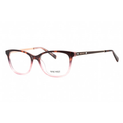 Nine West Women's Eyeglasses - Full Rim Dark Tortoise/Pink Gradient Frame | NW5201 263 ,