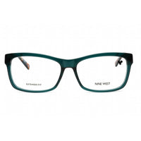 Nine West Women's Eyeglasses - Full Rim Emerald Plastic Rectangular | NW5193X 340 ,