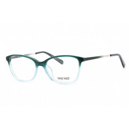 Nine West Women's Eyeglasses - Full Rim Green/Teal Gradient Plastic Frame | NW5154 306 ,