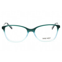 Nine West Women's Eyeglasses - Full Rim Green/Teal Gradient Plastic Frame | NW5154 306 ,