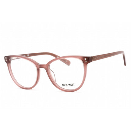 Nine West Women's Eyeglasses - Full Rim Rose Taupe Plastic Rectangular | NW5196 275 ,
