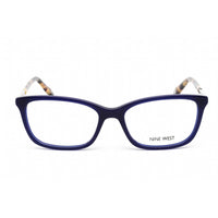 Nine West Women's Eyeglasses - Milky Navy Acetate Rectangular Shape Frame | NW5179 415 ,