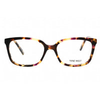 Nine West Women's Eyeglasses - Plum Tortoise Plastic Rectangular Frame | NW5178 515 ,