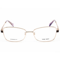 Nine West Women's Eyeglasses - Rose Gold Rectangular Full Rim Frame | NW1102X 770 ,