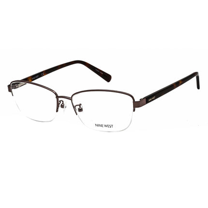 Nine West Women's Eyeglasses - Sand Rectangular Semi-Rimless Frame | NW1097X 220 ,