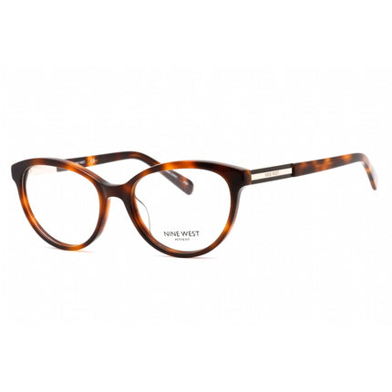 Nine West Women's Eyeglasses - Soft Tortoise Acetate Rectangular Frame | NW5185 240 ,