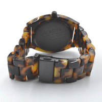 Nixon A3272587 Men's Time Teller Acetate Citron Face Tortoise Bracelet Watch ,