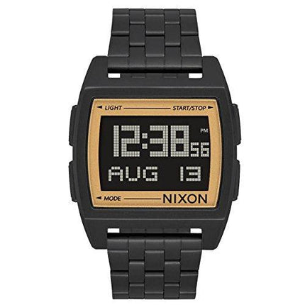 Nixon Men's Bracelet Watch - Base Chronograph Day-Date Digital Dial Black | A11071031 ,