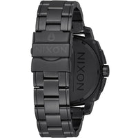 Nixon Men's Chronograph Watch - Charger Black Dial Stainless Steel Bracelet | A1071001 ,