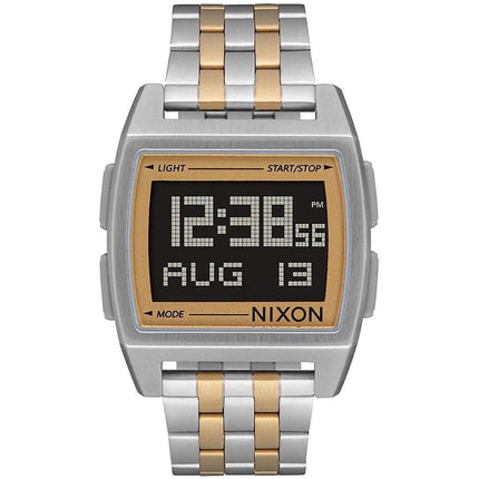 Nixon Men's Digital Watch - Base Quartz Chronograph Two Tone Bracelet | A11071431 ,
