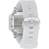Nixon Men's Digital Watch - Regulus Chronograph Grey Dial White Strap | A1180961 ,