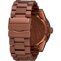 Nixon Men's Japanese Quartz Watch - Corporal Copper Dial Steel Bracelet | A3463165 ,