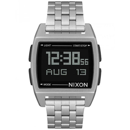 Nixon Men's Quartz Watch - Base Digital Dial Stainless Steel Bracelet | A1107000 ,