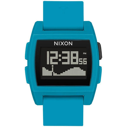 Nixon Men's Quartz Watch - Base Tide Digital Dial Blue Strap | A11042556 ,