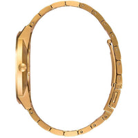 Nixon Men's Quartz Watch - Porter White Dial YG Stainless Steel Bracelet | A10572443 ,