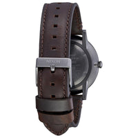 Nixon Men's Strap Watch - Porter Leather Japanese Quartz Brown Leather | A10582368 ,