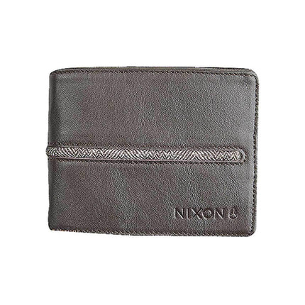 Nixon Men's Wallet - Coastal Escape Bi-Fold Clip, Walnut | C2516445 ,