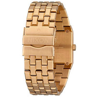 Nixon Women's Japanese Quartz Watch - Ticket Gold Dial Yellow Gold Bracelet | A1262502 ,