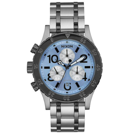 Nixon Women's Lefty Watch - 38-20 Chrono Two Tone Bracelet | A4042363 ,