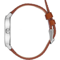 Nixon Women's Quartz Watch - Arrow Black Dial Leather Strap Steel Case | A1091019 ,