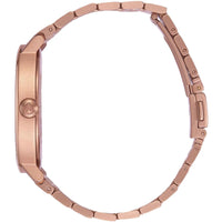 Nixon Women's Quartz Watch - Arrow Purple Dial Rose Gold Steel Bracelet | A10902952 ,