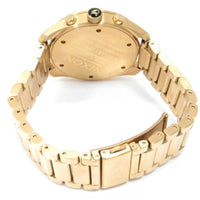 Nixon Women's Quartz Watch - Bullet Chrono Yellow Gold Bracelet | A3662046 ,