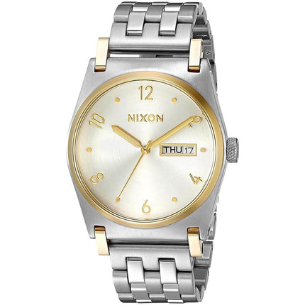 Nixon Women's Quartz Watch - Jane Silver Tone Dial Bracelet | A9541921 ,
