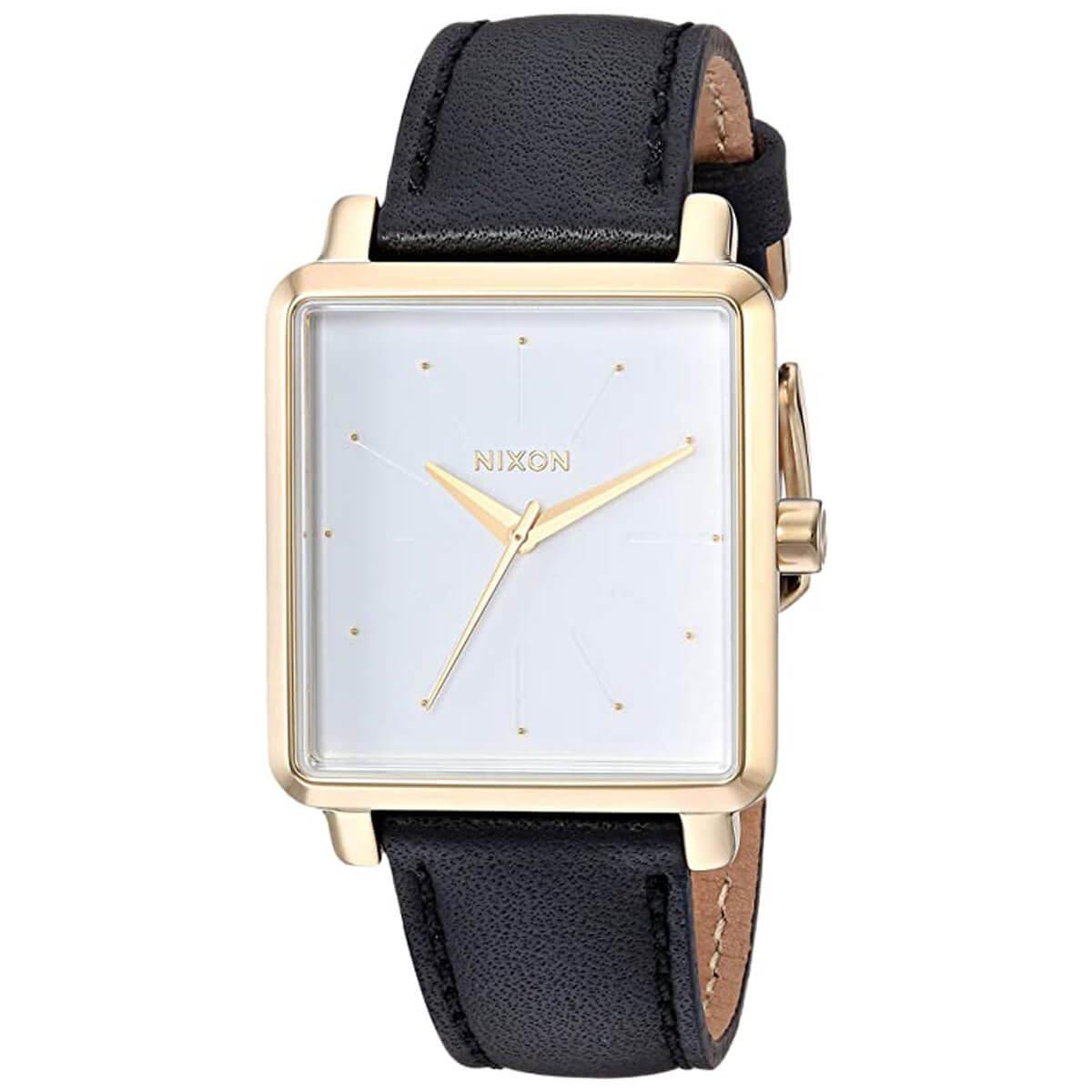 Nixon K squared watch Nixon K Squared Milanese All Silver Ladies Watch A12061920  main image 2
