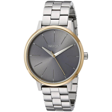 Nixon Women's Quartz Watch - Kensington Grey Dial Bracelet | A0992477 ,