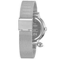 Nixon Women's Quartz Watch - Kensington Silver Tone Dial Steel Bracelet | A12293225 ,