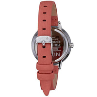 Nixon Women's Quartz Watch - Medium Kensington Coral Pink Leather Strap | A12612958 ,