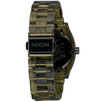 Nixon Women's Quartz Watch - Medium Time Teller Olive Green Rubber Strap | A1214333 ,