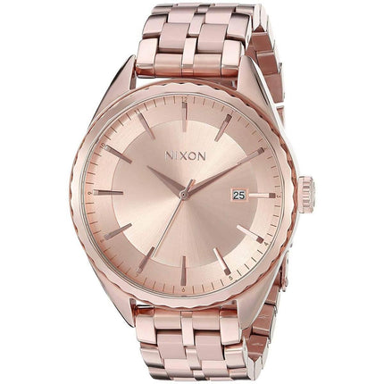 Nixon Women's Quartz Watch - Minx Rose Gold Dial Bracelet | A934897 ,