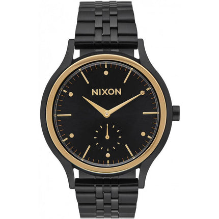 Nixon Women's Quartz Watch - Sala Black IP Stainless Steel Bracelet | A994010 ,