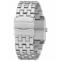 Nixon Women's Quartz Watch - Ticket Black Dial Silver Tone Bracelet | A1262625 ,