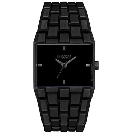 Nixon Women's Quartz Watch - Ticket Black IP Stainless Steel Bracelet | A1262001 ,