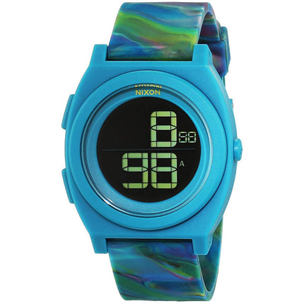 Nixon Women's Quartz Watch - Time Teller Digi Marbled Multicolor Strap | A4171610 ,