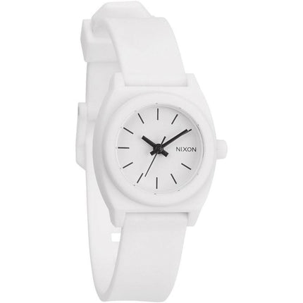 Nixon Women's Quartz Watch - Time Teller White Dial Polyurethane Strap | A425100 ,