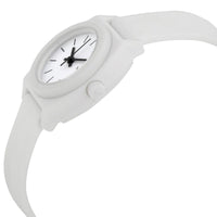 Nixon Women's Quartz Watch - Time Teller White Dial Polyurethane Strap | A425100 ,