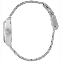 Nixon Women's Watch - Small Time Teller Black Dial Silver Tone Bracelet | A399000 ,