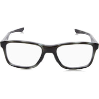Oakley Men's Eyeglasses - Polished Grey Tort Plastic Square Frame | OAKLEY 0OX8107 4 ,