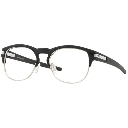 Oakley Men's Eyeglasses - Satin Black Plastic Frame Demo Lens | OAKLEY 0OX8134 4 ,