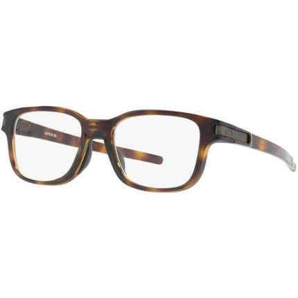 Oakley Women's Eyeglasses - Polished Brown Plastic Square Frame | OAKLEY 0OX8114 2 ,