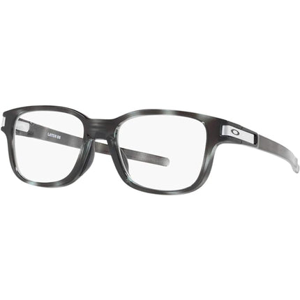 Oakley Women's Eyeglasses - Polished Grey Tort Plastic Square Frame | OAKLEY 0OX8114 3 ,