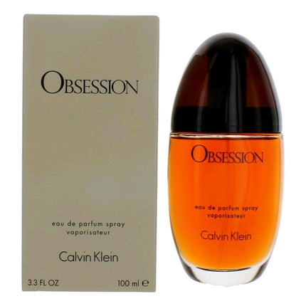 Obsession by Calvin Klein, 3.3 oz Eau De Parfum Spray for Women ,
