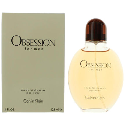 Obsession by Calvin Klein, 4 oz Eau De Toilette Spray for Men ,