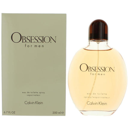 Obsession by Calvin Klein, 6.7 oz Eau De Toilette Spray for Men ,