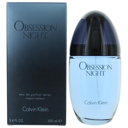 Obsession Night by Calvin Klein, 3.4 oz Eau De Parfum Spray for Women ,