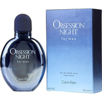 Obsession Night by Calvin Klein, 4 oz Eau De Toilette Spray for Men ,