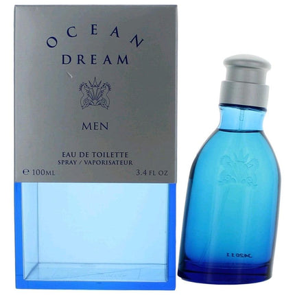 Ocean Dream by Ocean Dream, 3.4 oz Eau De Toilette Spray for Men ,